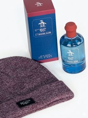 Original Penguin by Munsingwear Bundle: Beanie & Original Blend Cologne